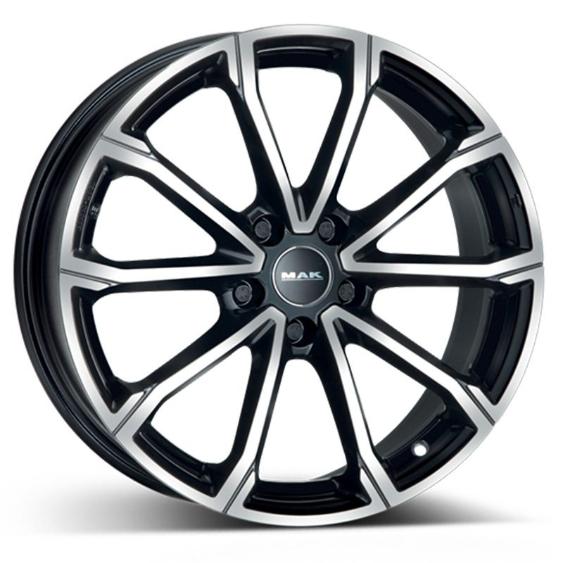 MAK DaVinci Black Polished 6,5x17 5x100 ET39 HUB 57,1