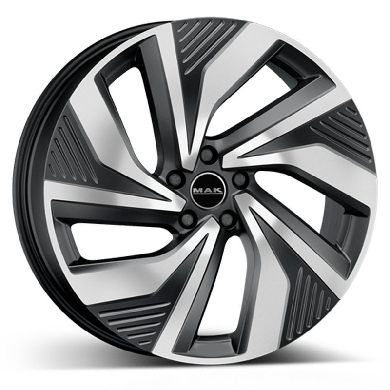 MAK Electra Black Polished 7,5x19 5x114,3 ET49,5 HUB 67,1