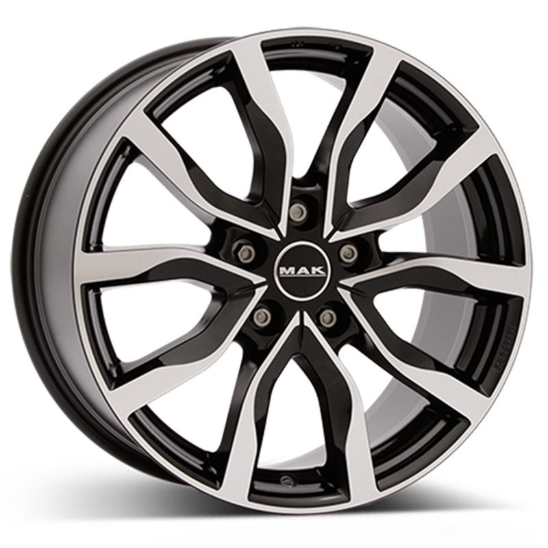 MAK Highlands Black Polished 9x21 5x120 ET43,5 HUB 72,6
