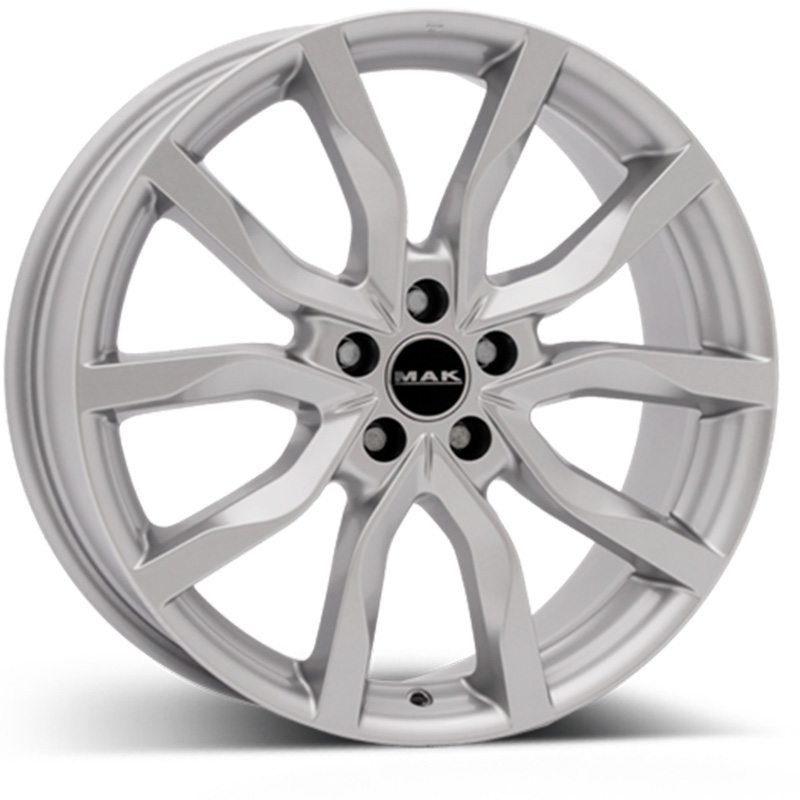 MAK Highlands Silver 9x21 5x108 ET38,5 HUB 63,4