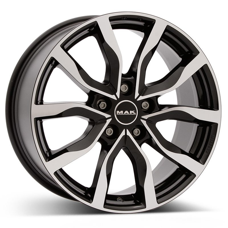 MAK Highlands Blk/Pol 8x18 5x127 ET40 HUB 71,6