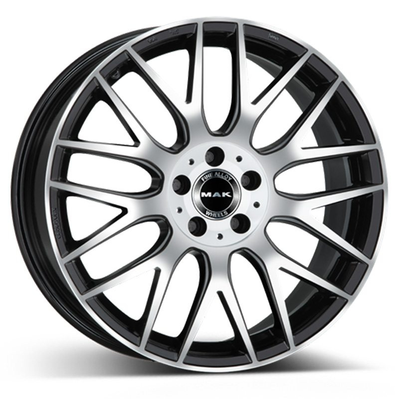 MAK Arrow Black Polished 9,5x20 5x112 ET22 HUB 66,6