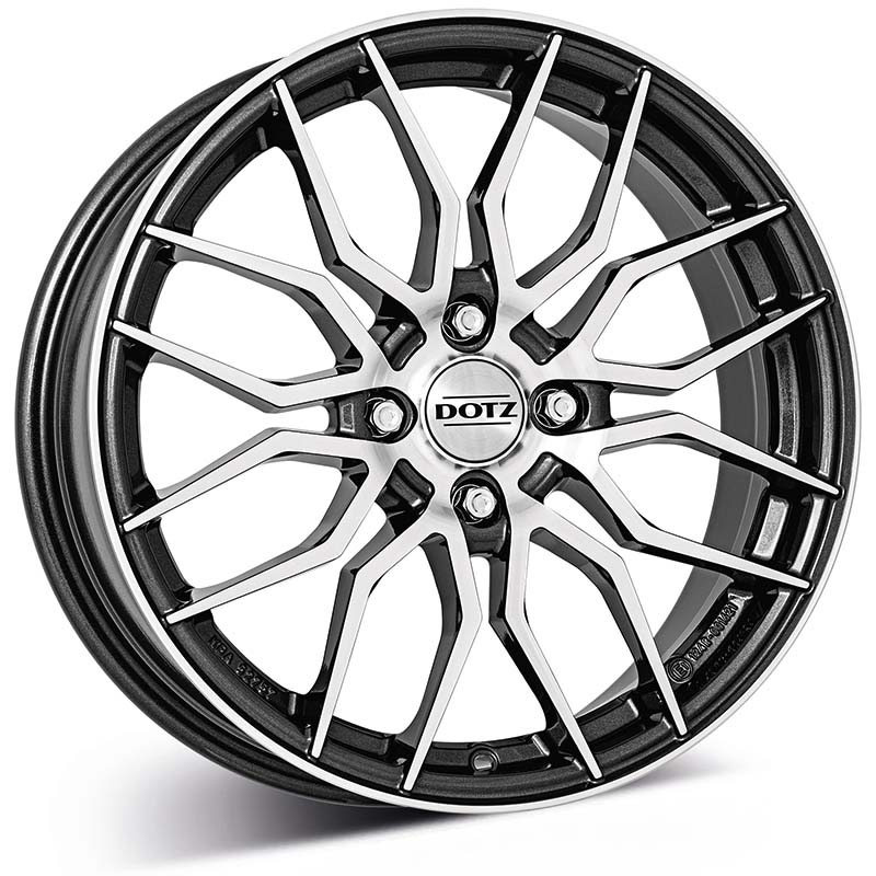 DOTZ LimeRock Dark 6,5x16 4x100 ET35 HUB 60,1