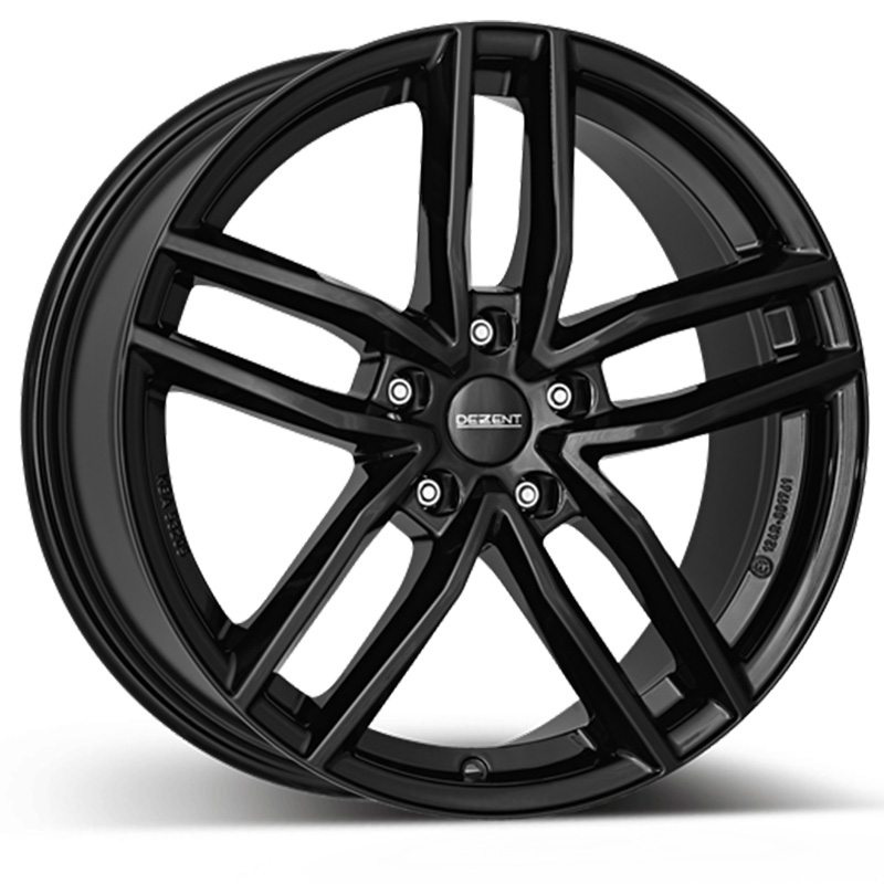 DEZENT TR Black 9x18 5x112 ET58 HUB 66,6