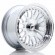 Japan Racing JR10 15x8 ET20 Undrilled Machined Silver
