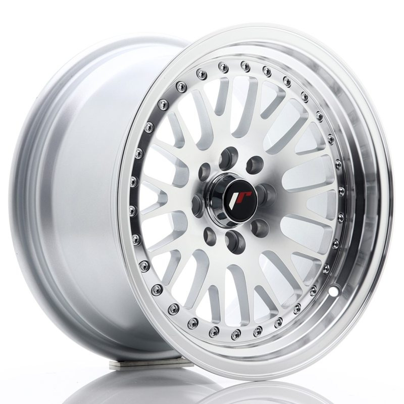 Japan Racing JR10 15x8 ET20 4x100/108 Machined Silver