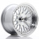 Japan Racing JR10 15x9 ET0-20 Undrilled Machined Silver