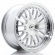 Japan Racing JR10 17x8 ET35 Undrilled Machined Silver