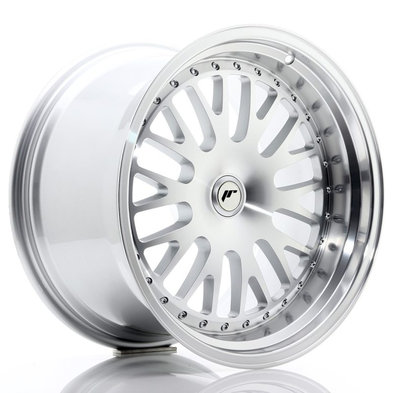 Japan Racing JR10 19x11 ET15-30 Undrilled Machined Silver