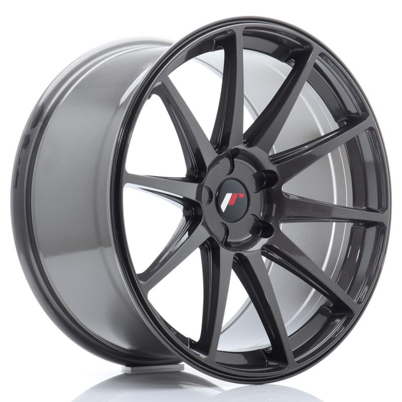 Japan Racing JR11 20x10 ET40 5H Undrilled Hyper Gray