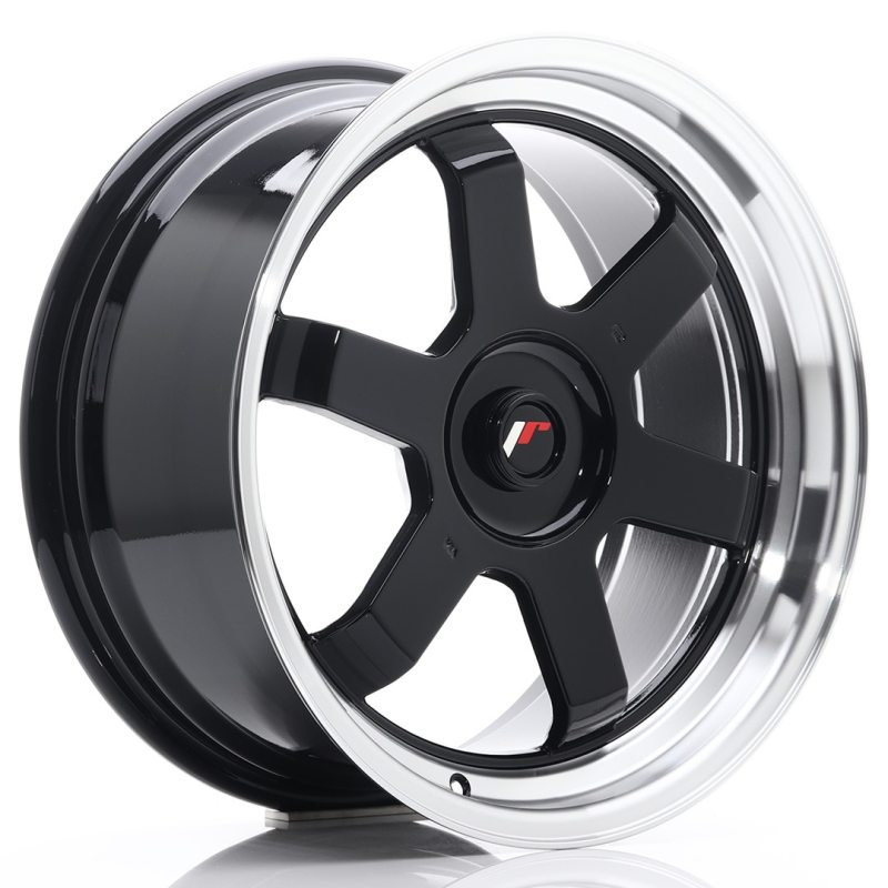 Japan Racing JR12 17x8 ET35 Undrilled Gloss Black