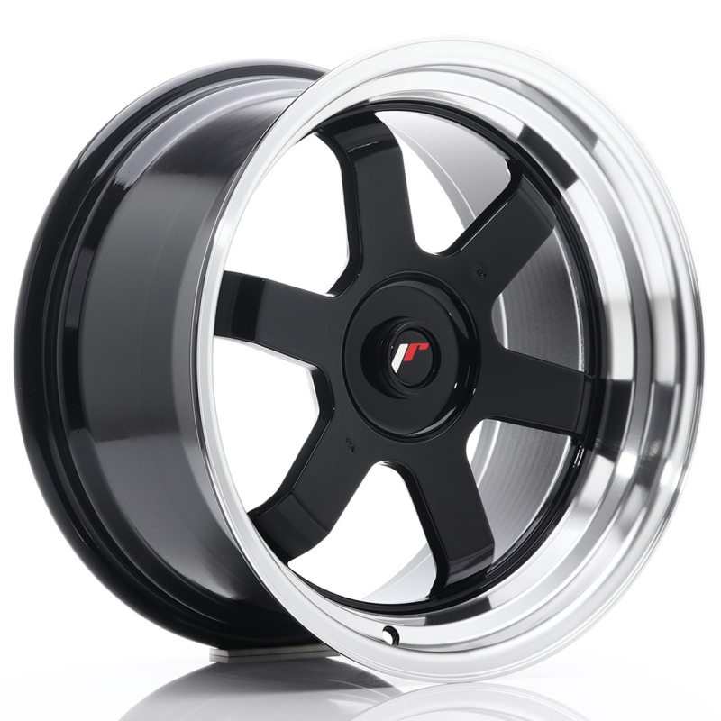 Japan Racing JR12 17x9 ET25 Undrilled Gloss Black
