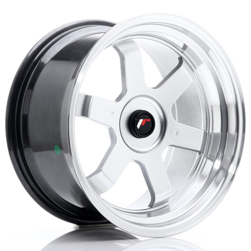 Japan Racing JR12 17x9 ET25 Undrilled Hyper Silver