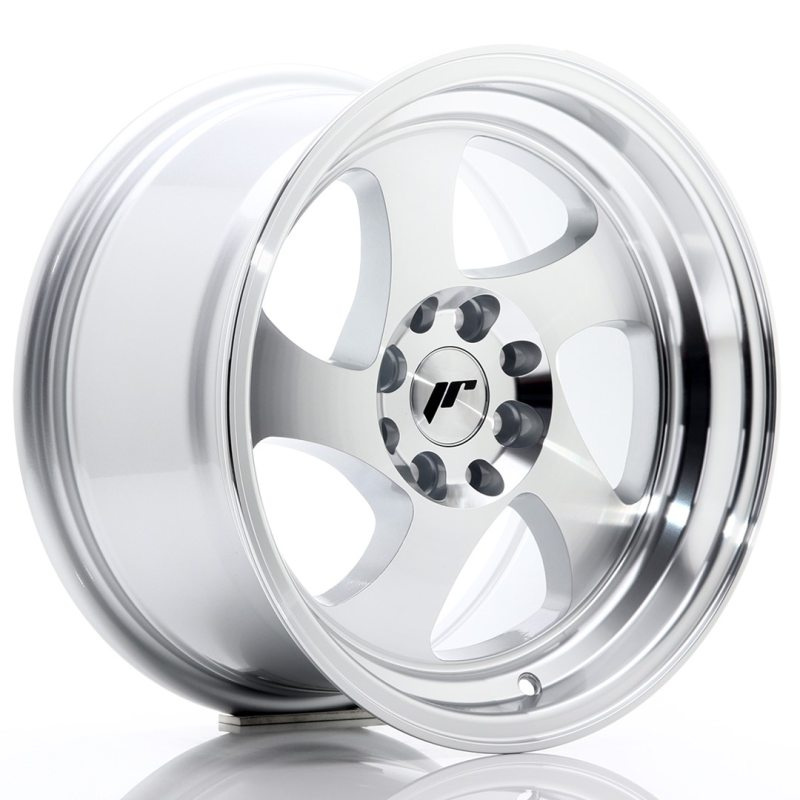 Japan Racing JR15 15x8 ET20 4x100/108 Machined Silver