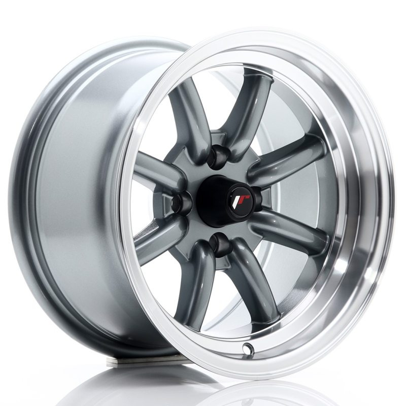 Japan Racing JR19 14x8 ET-13 4x100 Gun Metal