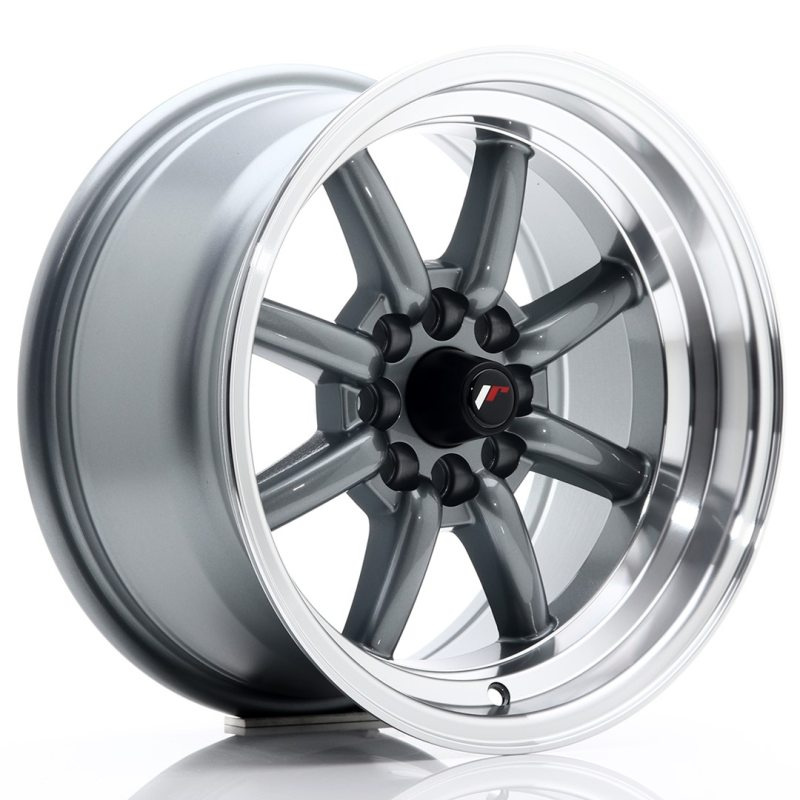 Japan Racing JR19 15x8 ET0 4x100/114 Gun Metal