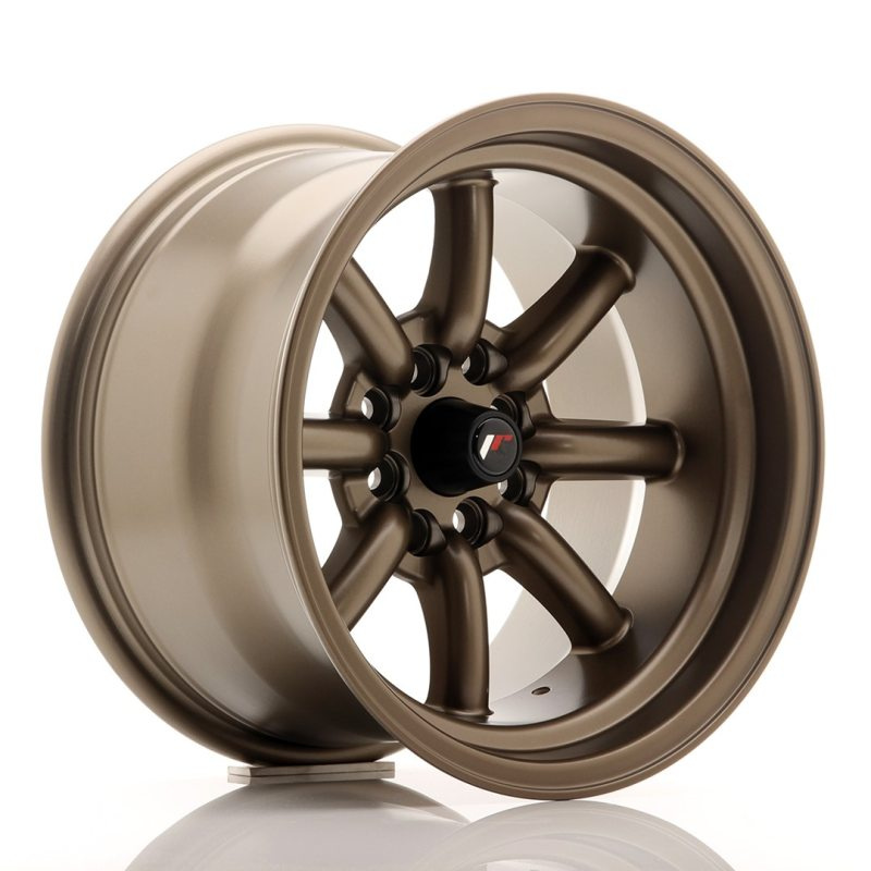 Japan Racing JR19 15x9 ET-13 4x100/114 Matt Bronze