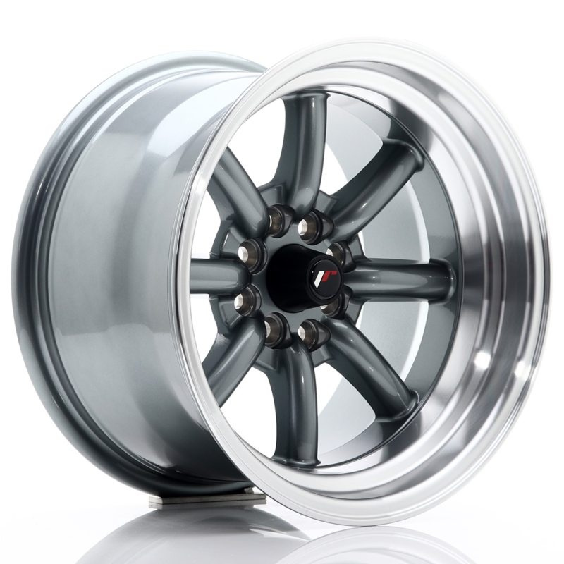 Japan Racing JR19 15x9 ET-13 4x100/108 Gun Metal