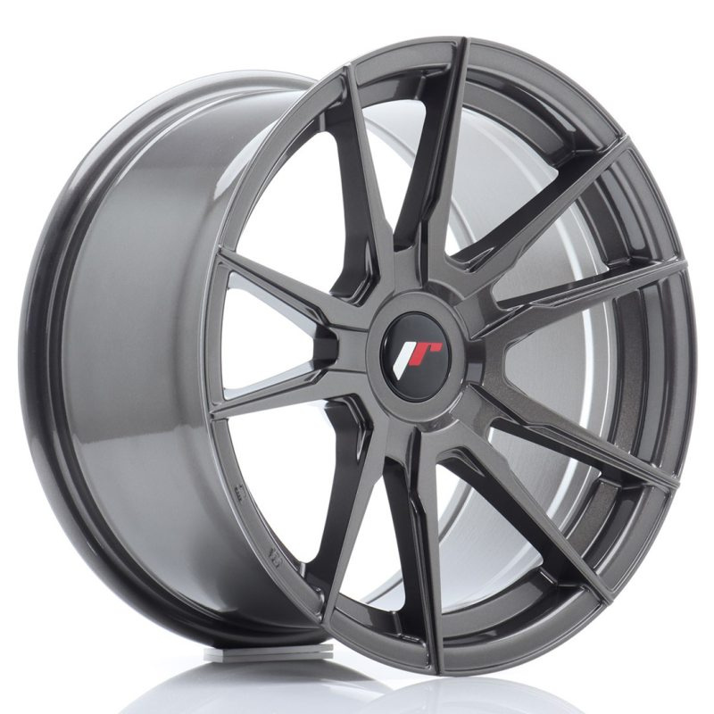 Japan Racing JR21 17x9 ET25-35 Undrilled Hyper Gray