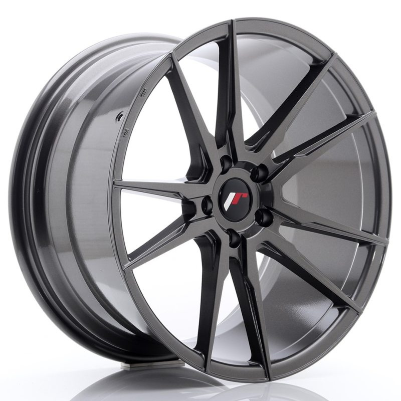 Japan Racing JR21 20x10 ET40 5x112 Hyper Gray
