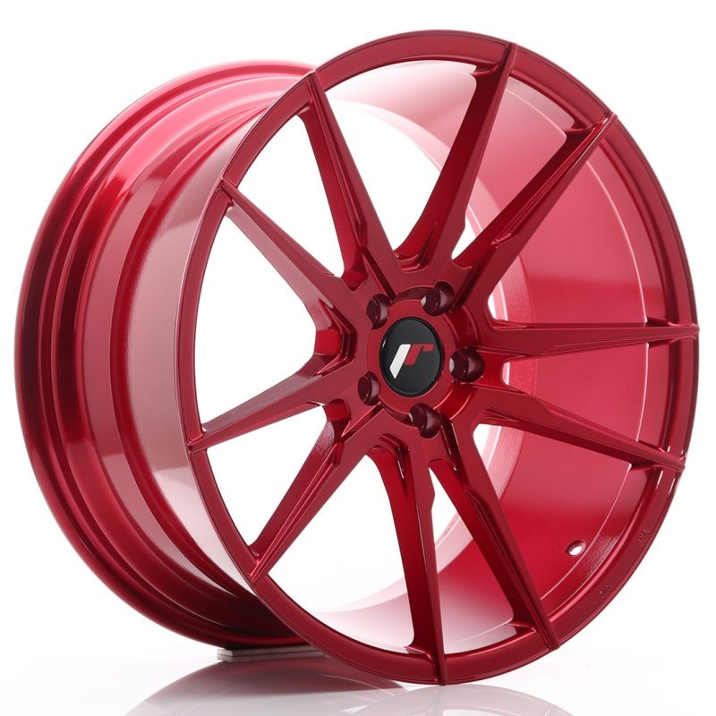 Japan Racing JR21 20x10 ET40 5x112 Platinum Red