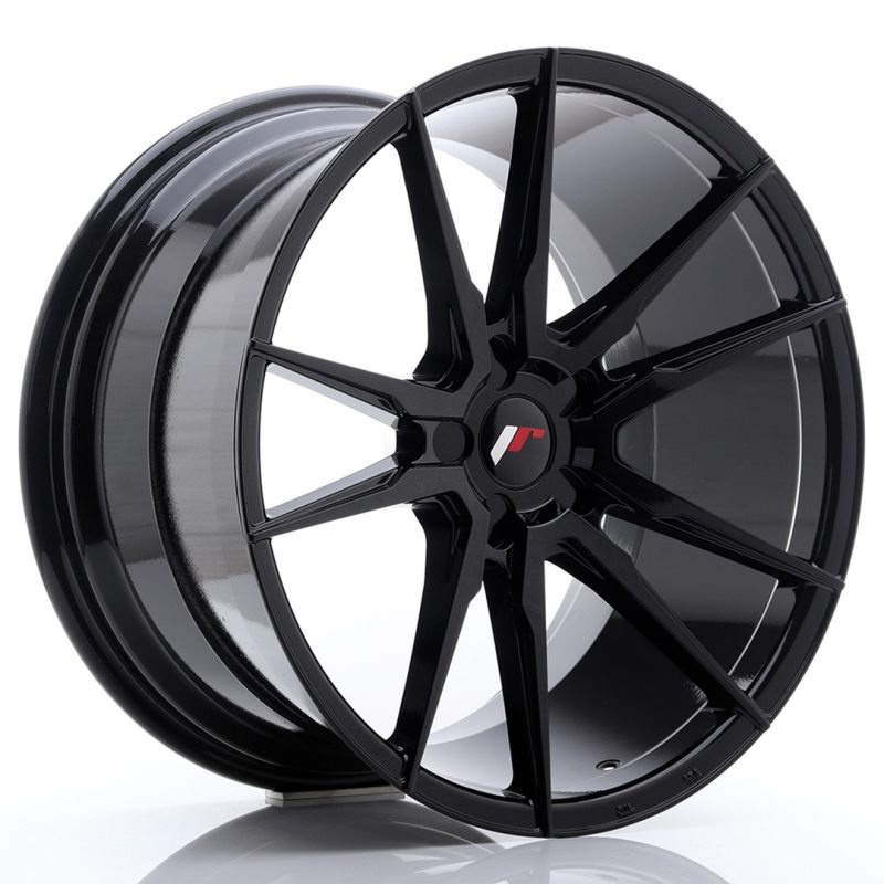 Japan Racing JR21 20x11 ET30-50 5H Undrilled Glossy Black