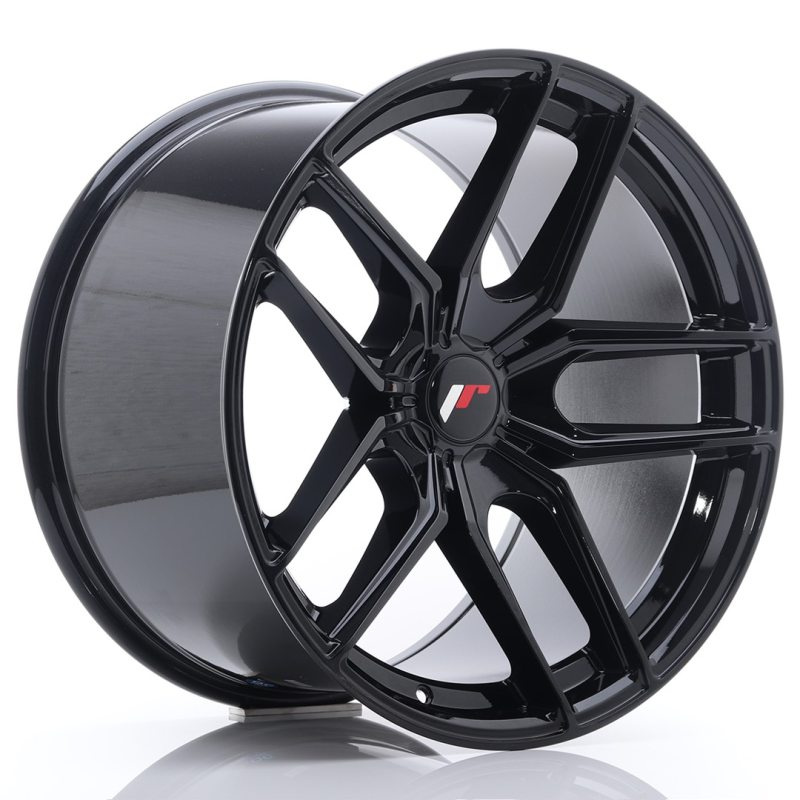 Japan Racing JR25 19x11 ET20-40 5H Undrilled Gloss Black