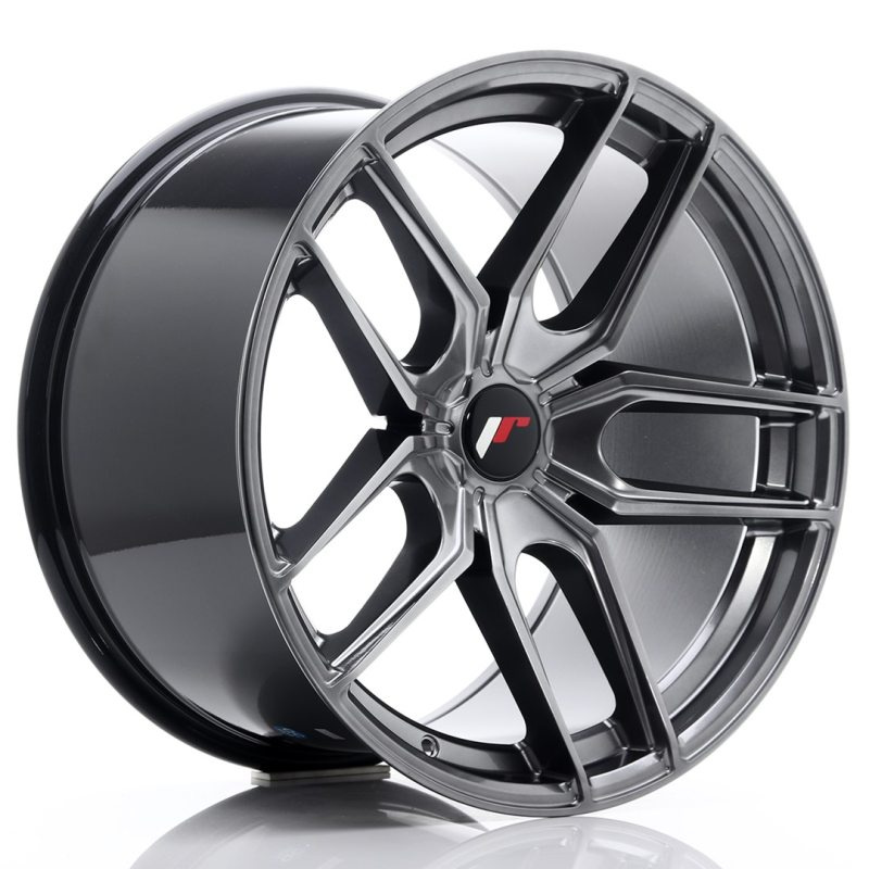 Japan Racing JR25 19x11 ET20-40 5H Undrilled Hyper Black