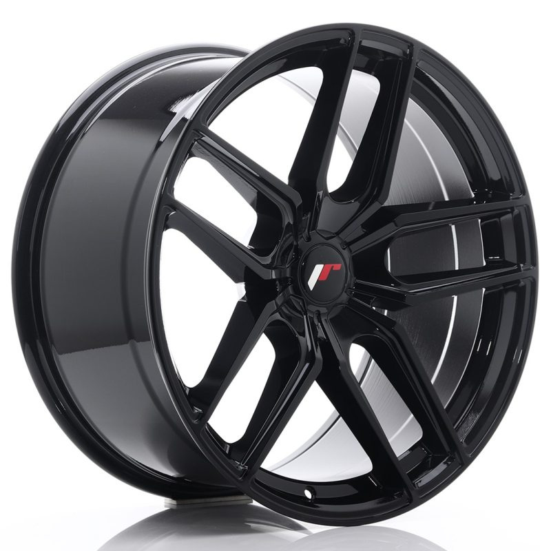 Japan Racing JR25 20x10 ET20-40 5H Undrilled Gloss Black
