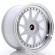Japan Racing JR26 17x9 ET20-35 Undrilled White w/Machined Lip