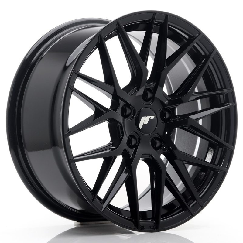 Japan Racing JR28 17x8 ET35 5x100 Glossy Black
