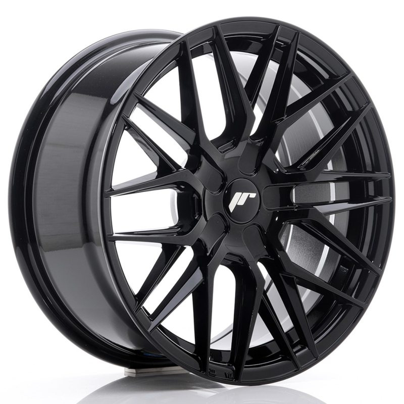 Japan Racing JR28 17x8 ET25-40 Undrilled Gloss Black
