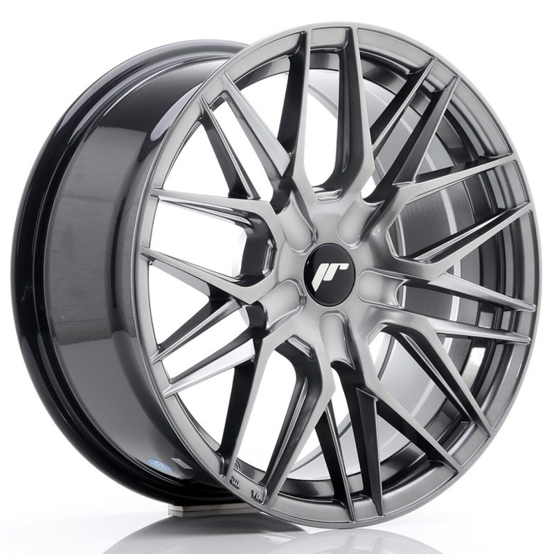 Japan Racing JR28 17x8 ET25-40 Undrilled Hyper Black