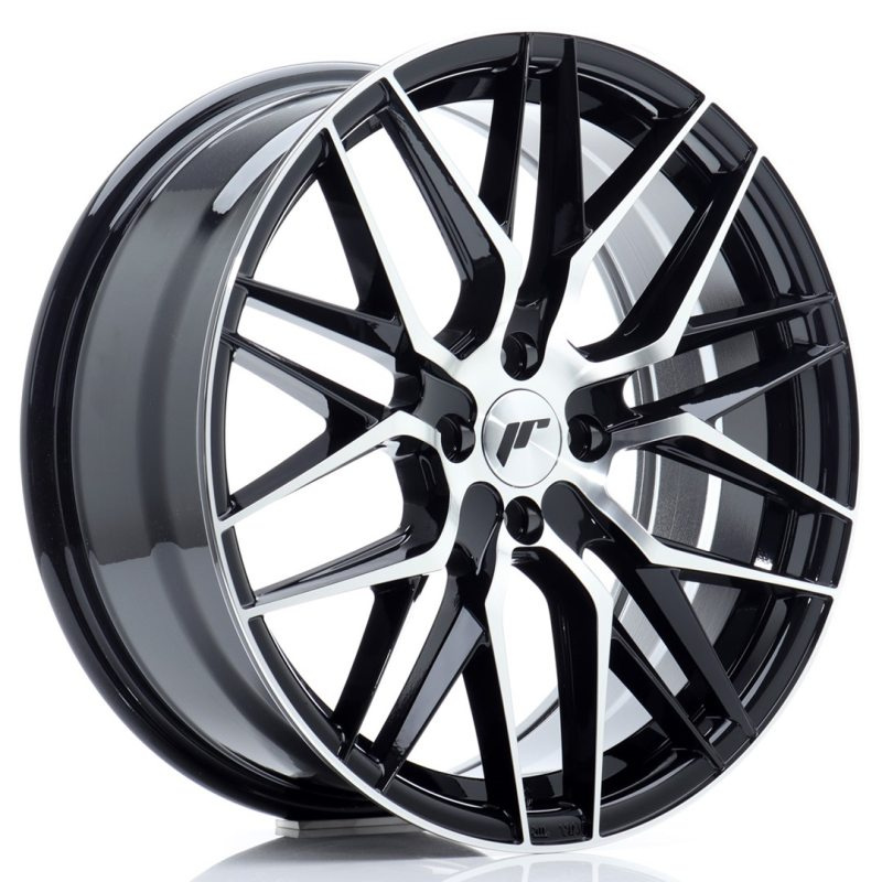 Japan Racing JR28 18x7,5 ET40 4x100 Gloss Black Machined Face