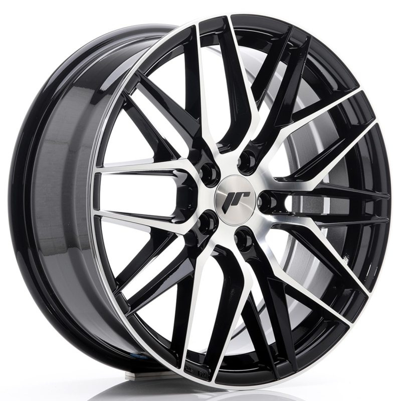 Japan Racing JR28 18x7,5 ET40 5x112 Gloss Black Machined Face