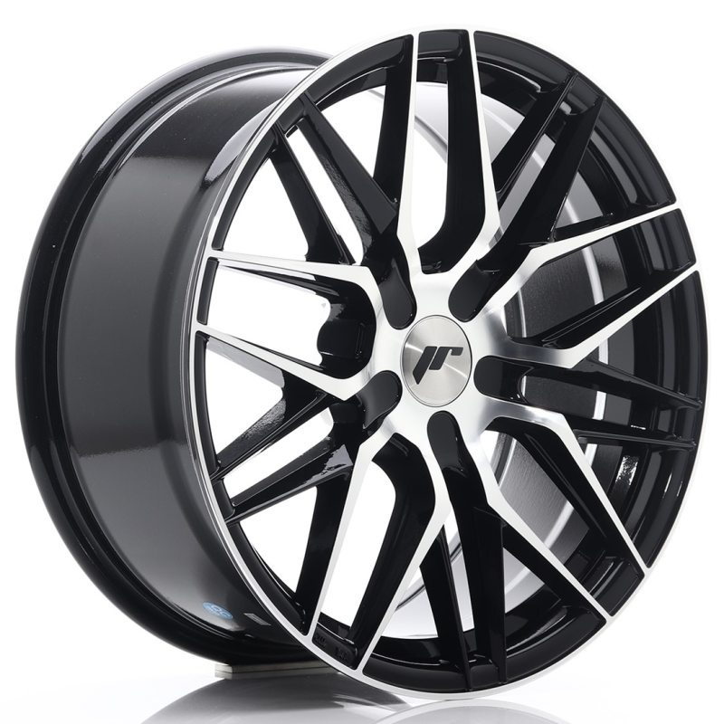 Japan Racing JR28 18x8,5 ET20-40 5H Undrilled Gloss Black Machined Face