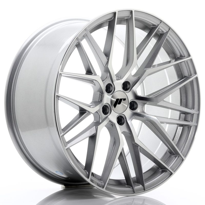 Japan Racing JR28 20x10 ET40 5x120 Silver Machined Face