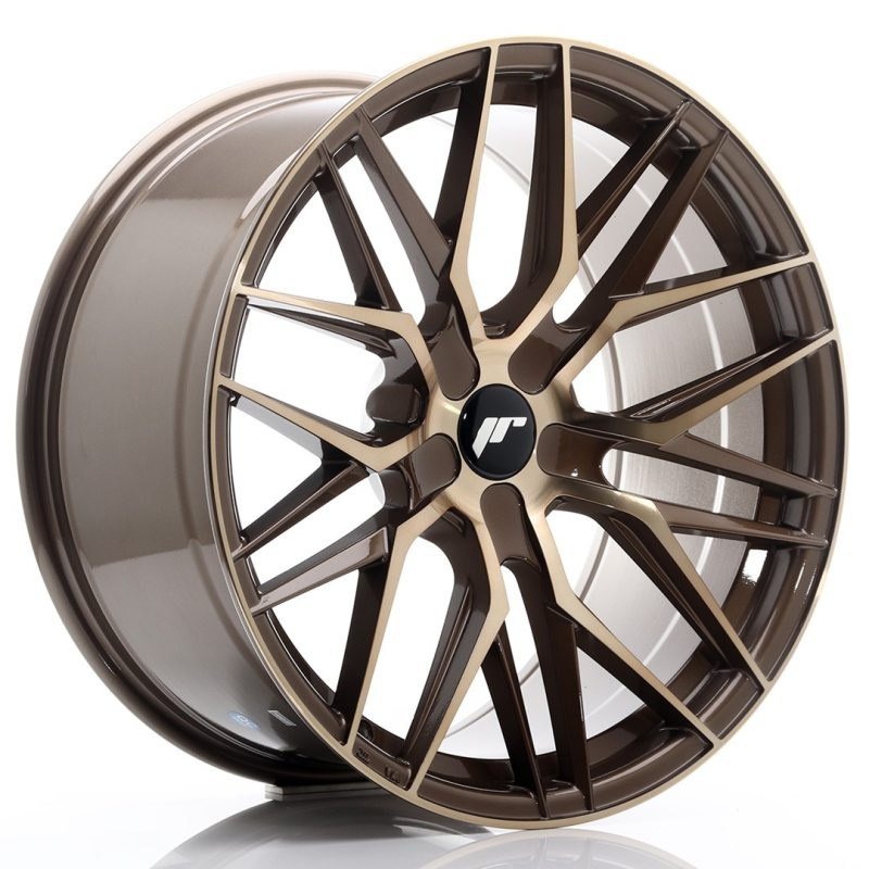 Japan Racing JR28 20x10 ET20-40 5H Undrilled Platinum Bronze