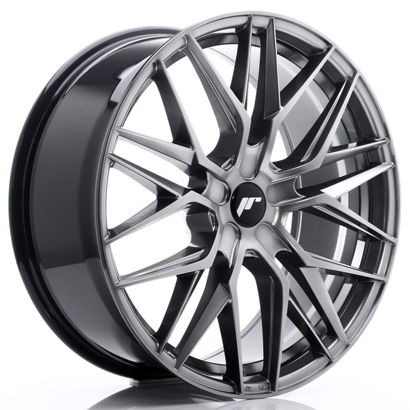 Japan Racing JR28 21x9 ET15-45 5H Undrilled Hyper Black