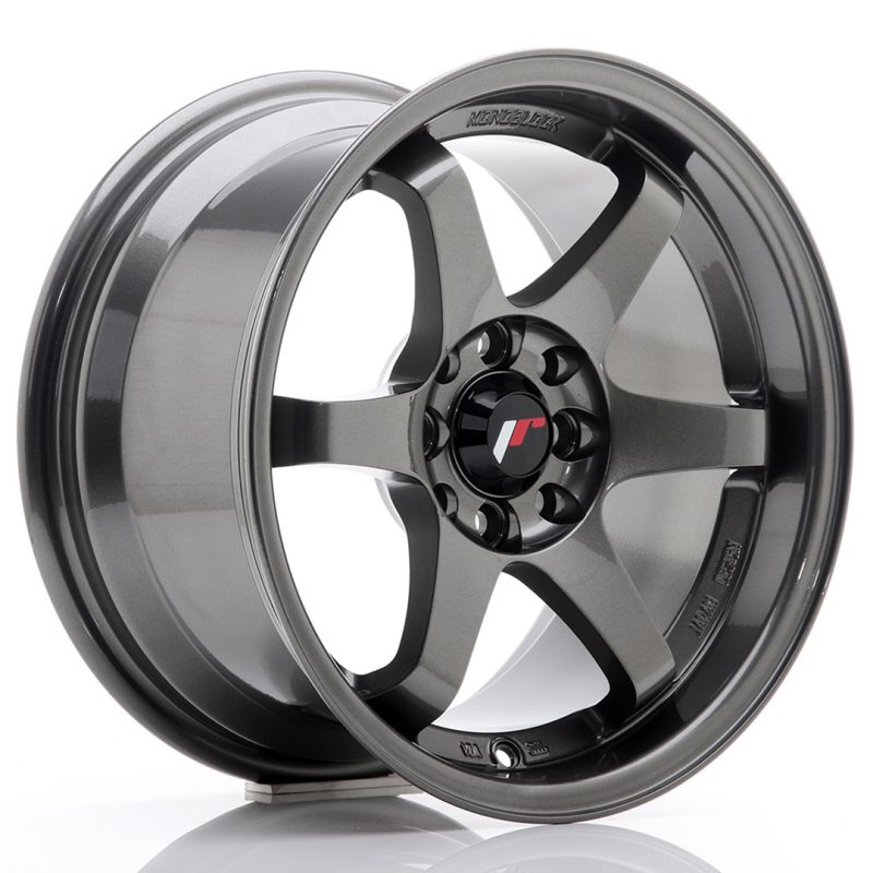 Japan Racing JR3 15x8 ET25 4x100/108 Gun Metal