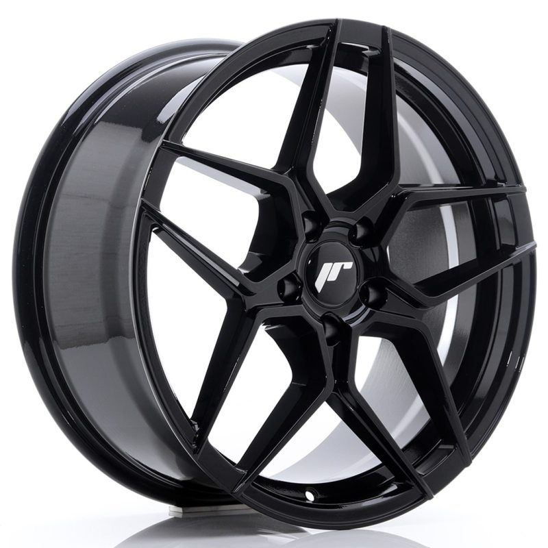 Japan Racing JR34 18x8 ET42 5x112 Glossy Black
