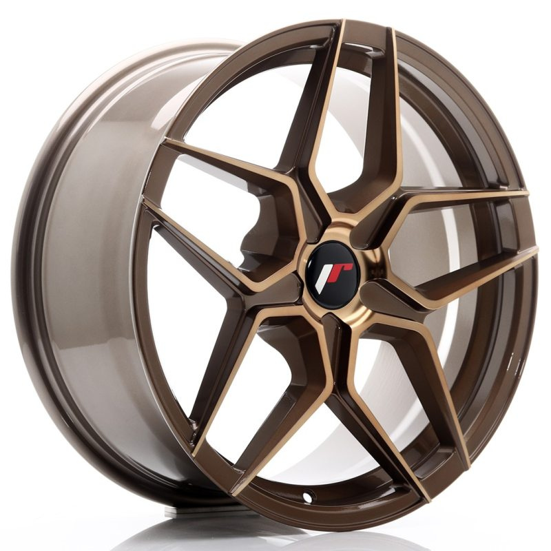 Japan Racing JR34 18x8 ET20-42 5H Undrilled Platinum Bronze
