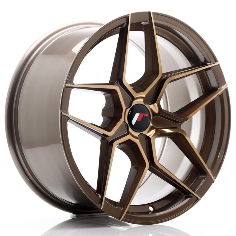 Japan Racing JR34 18x9 ET20-42 5H Undrilled Platinum Bronze