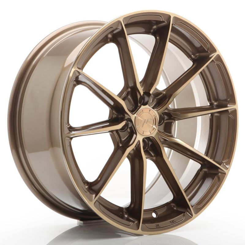 Japan Racing JR37 17x8 ET40 4x100 Platinum Bronze