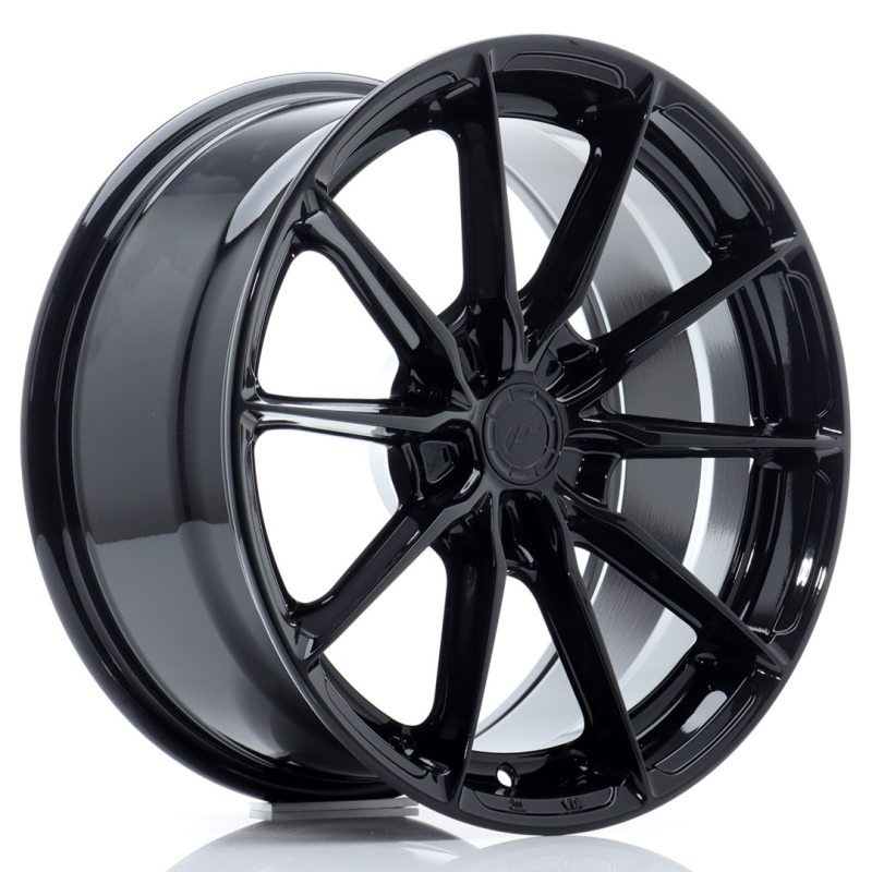 Japan Racing JR37 17x8 ET20-40 5H Undrilled Gloss Black