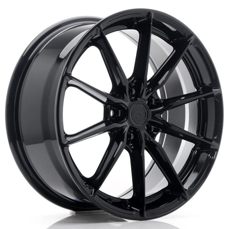 Japan Racing JR37 18x8 ET45 5x112 Glossy Black