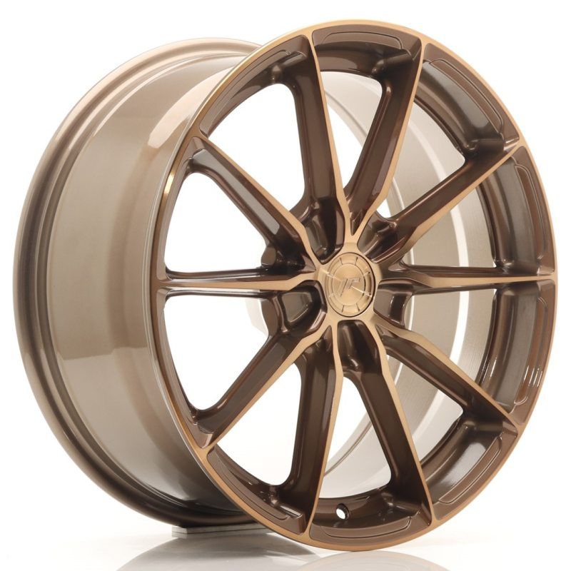 Japan Racing JR37 18x8 ET20-45 5H Undrilled Platinum Bronze
