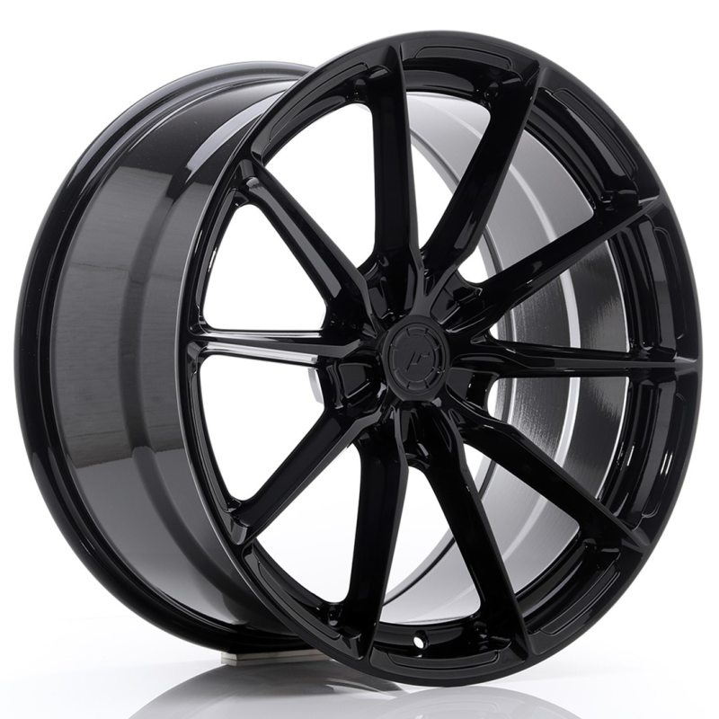 Japan Racing JR37 20x10 ET20-45 5H Undrilled Glossy Black