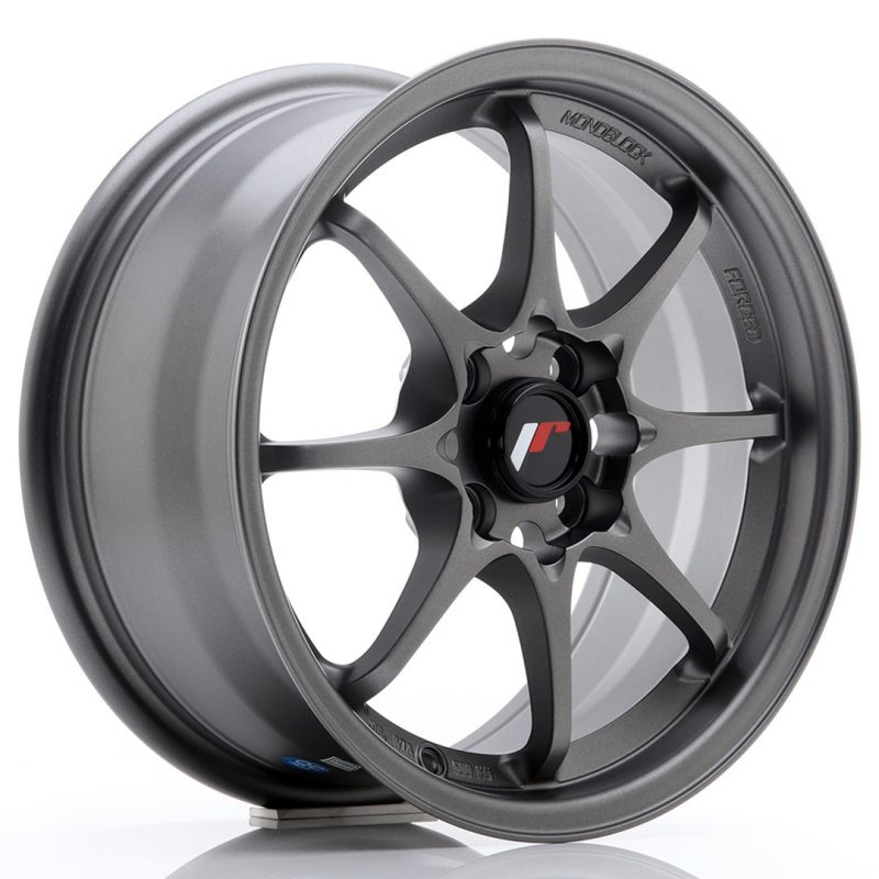 Japan Racing JR5 15x7 ET35 4x100 Matt Gun Metal
