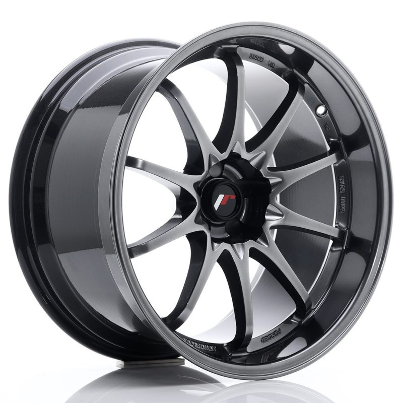 Japan Racing JR5 19x10.5 ET12 5H Undrilled Hyper Black